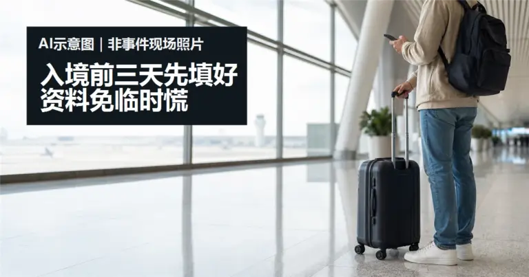 MDAC 入境马来西亚 的AI情境示意图，非事件现场照片。