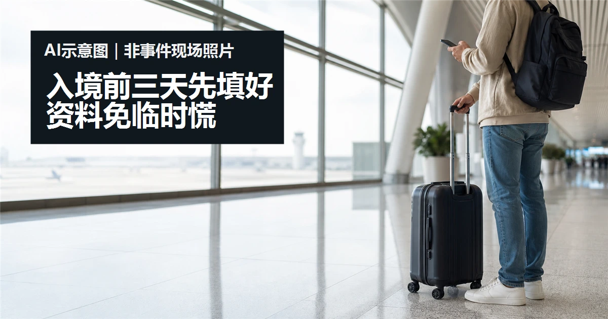 MDAC 入境马来西亚 的AI情境示意图，非事件现场照片。