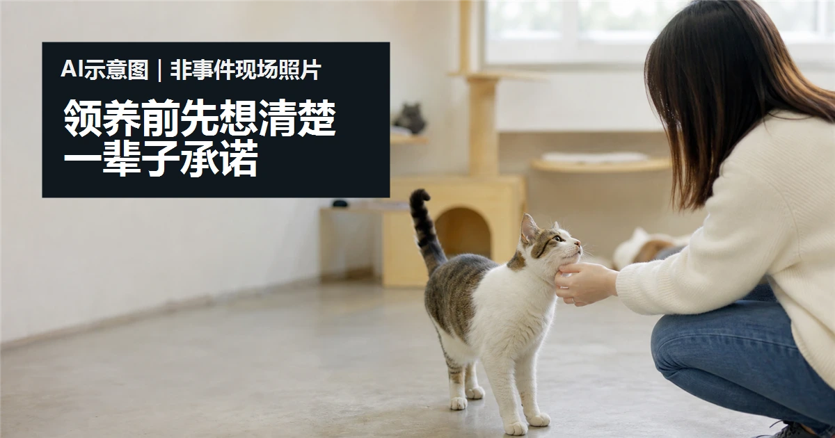 SPCA Selangor 领养 的AI情境示意图,非事件现场照片。