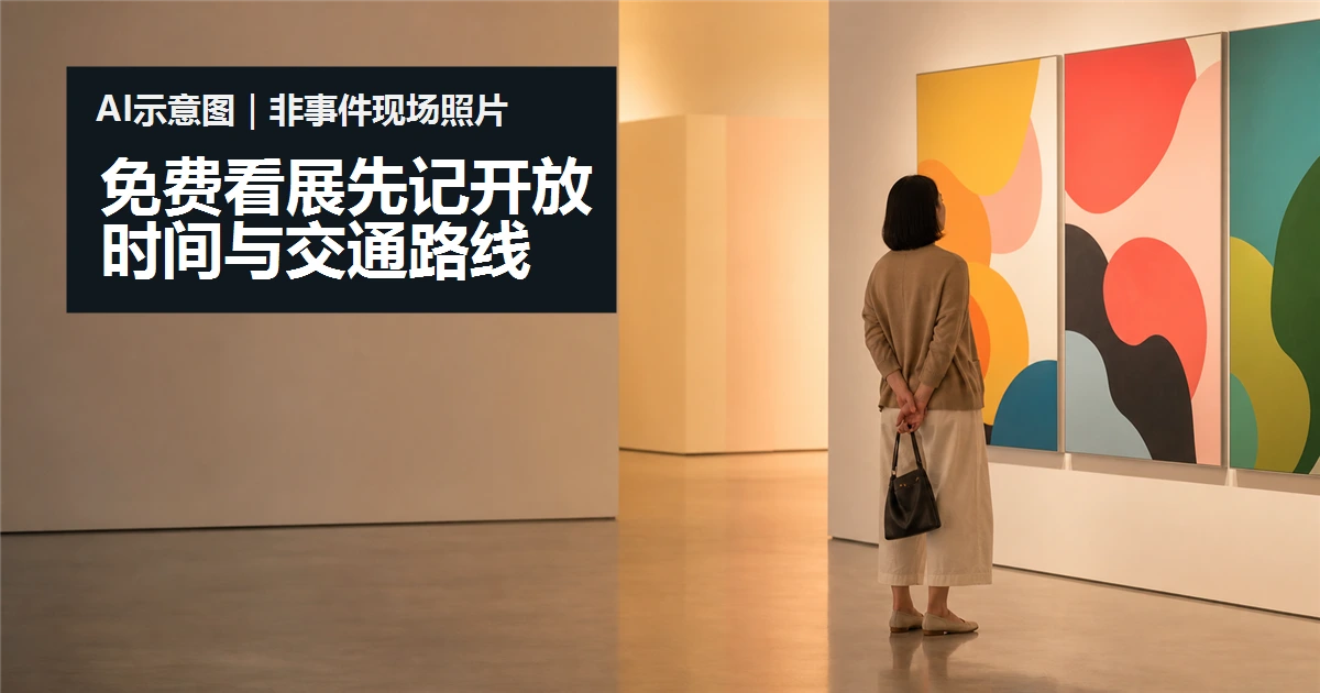 国家美术馆 免费入场 的AI情境示意图,非事件现场照片。